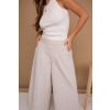 Teplákové culottes béžová 2