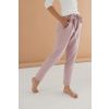 kalhoty Muse dusty pink side